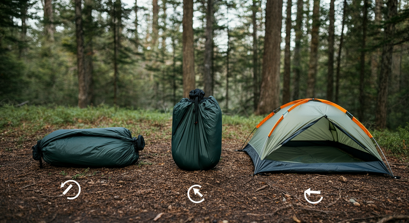 Nubé gear stash transformation from aerial to ground mode