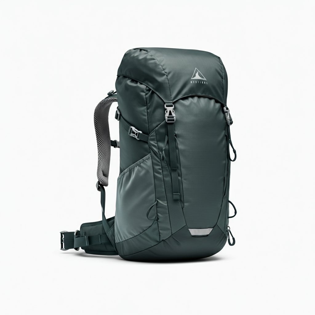 Streamlined lightweight backpack